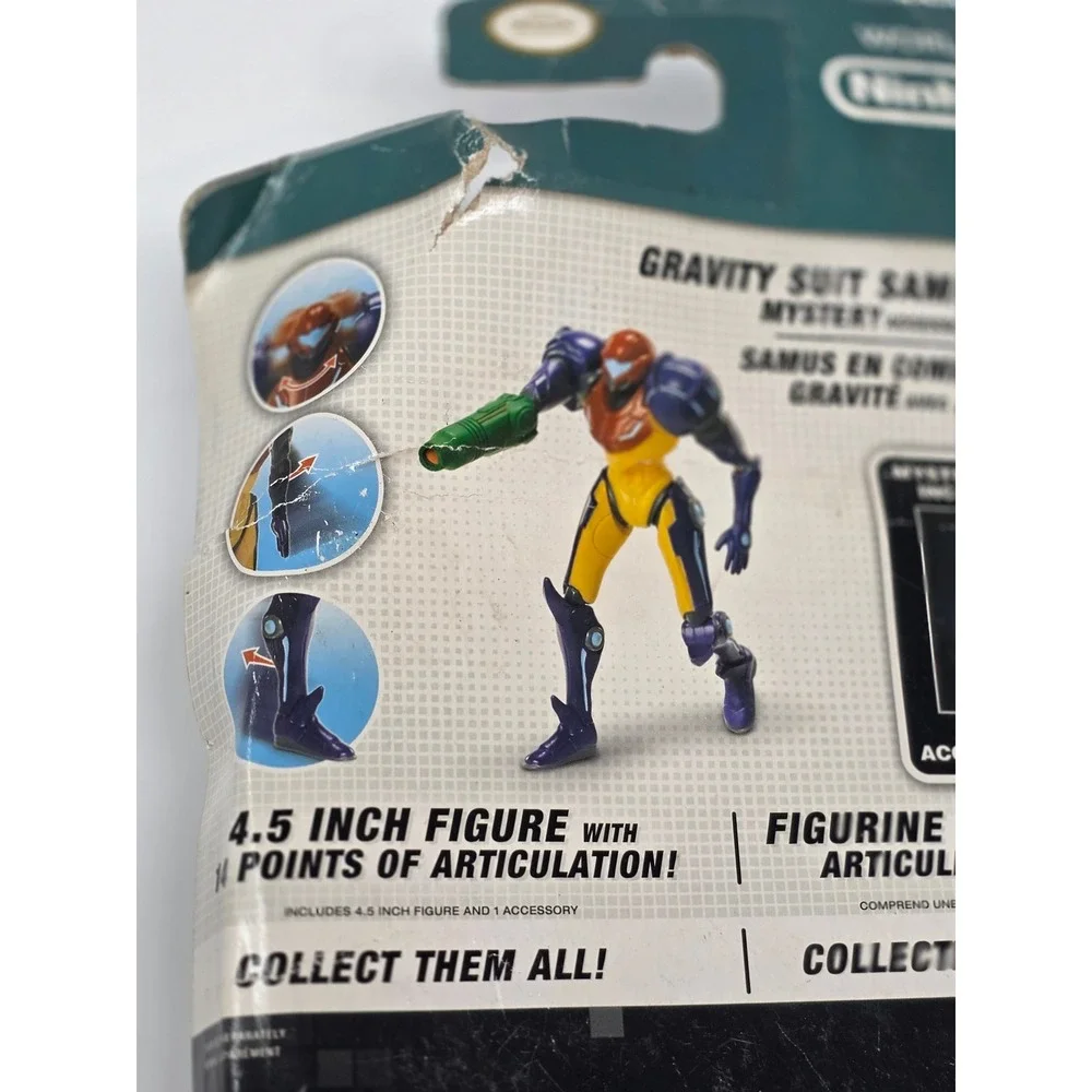New World of Nintendo Metroid Gravity Suit Samus 4.5
